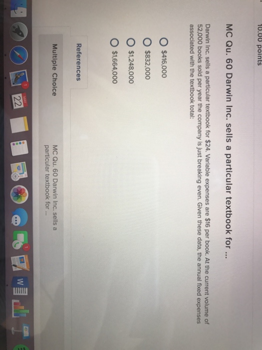  Help needed please Darwin Inc. sells a particular textbook for $24.