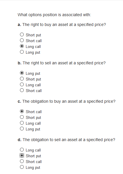  i know the difference between put and call options, but unsure