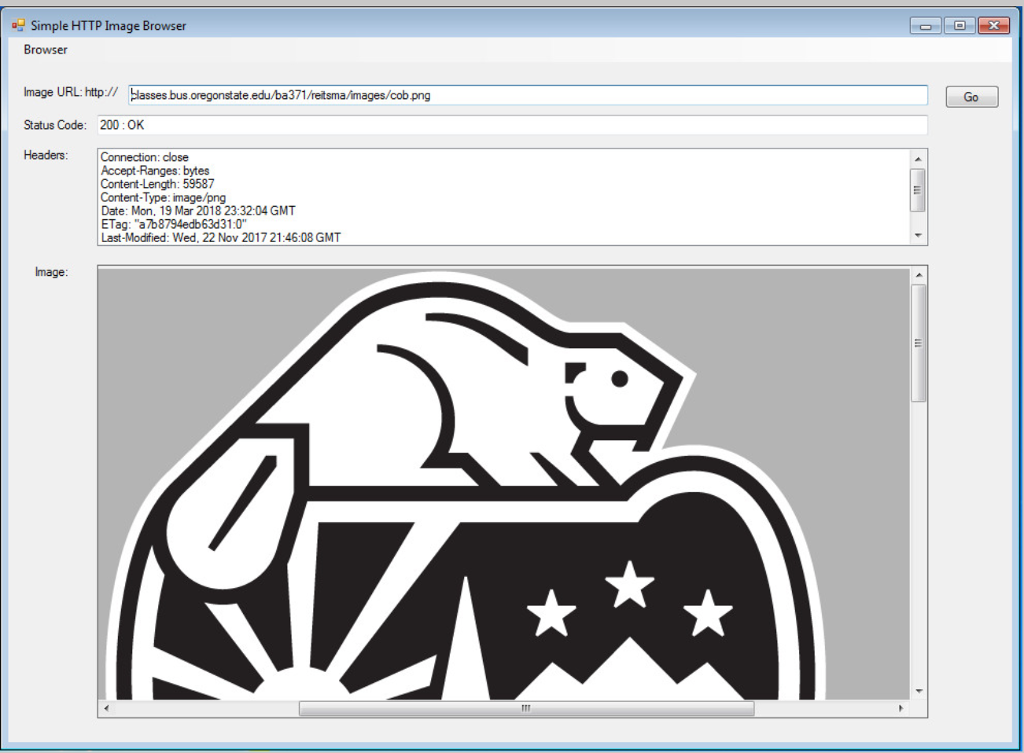 I really need help with this! In C# write a simple HTTP