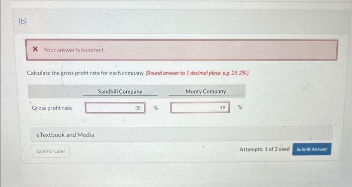 Assume that there are no nonoperating activites. Calculate the gross profit rate