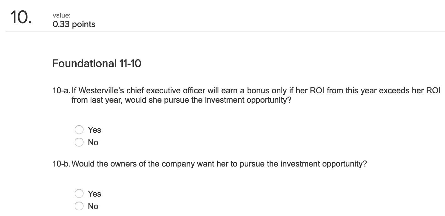 15%. value: 0.33 points Foundational 11-1 Required: 1. What is last year's