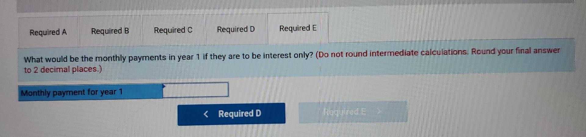 year 1? b. Based on (a) what will the loan balance be
