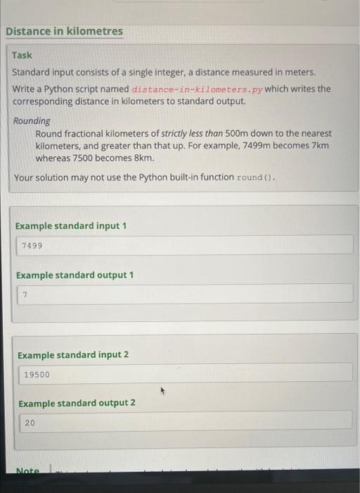 we dont use the round function in this question ?! Task Standard