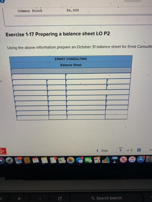 information for exercises 15 to 18 LO P2 [The following information applies