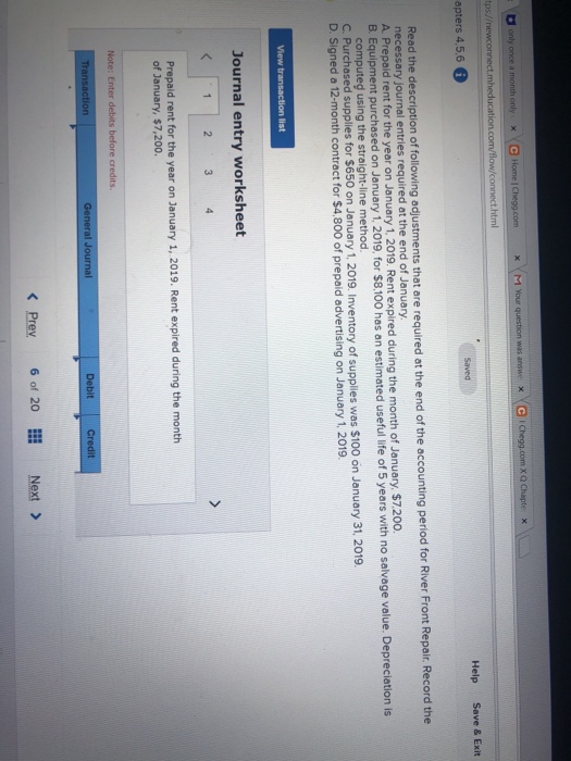  only x x Q c apters 4,5,6 Help Save & Exit