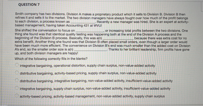 a process known as based management, having taken Accounting 431 at WVU!