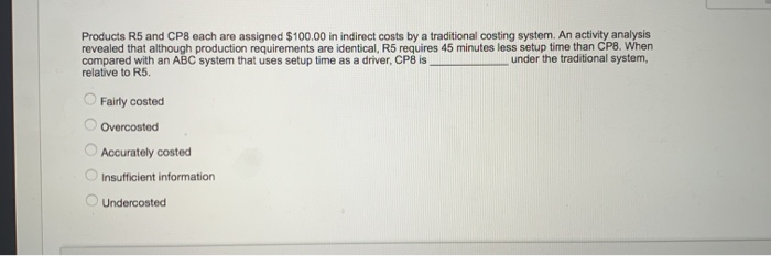identical quality testing was happening both at the end of the Division