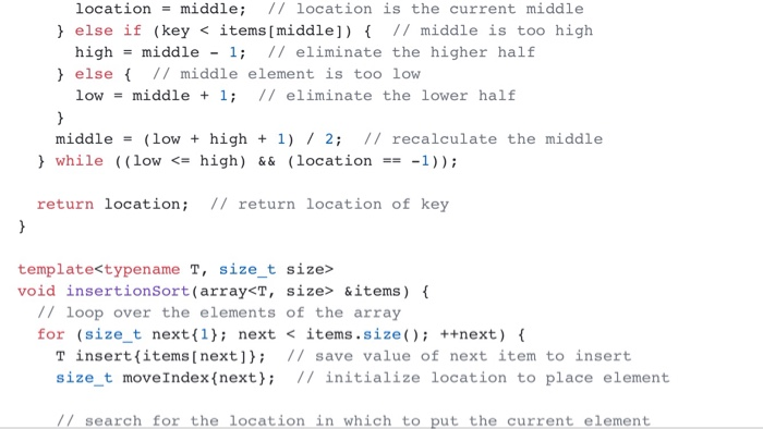array and swaps them if necessary the largest value will be in