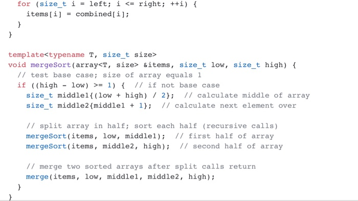 'testBubblethat demonstrates that your bubble sort works. Use builtin array rather than