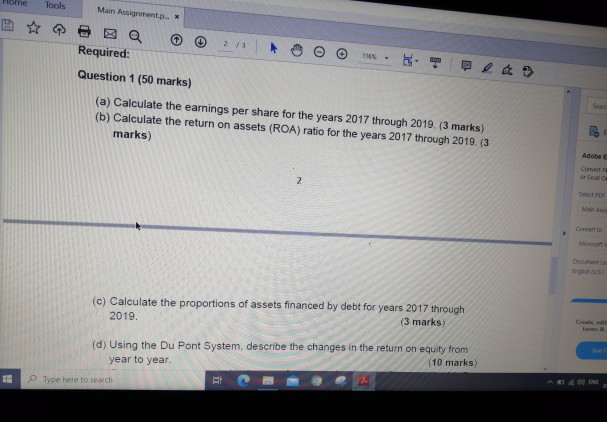 Exhibit 1. The balance Sheets for the same period are shown in