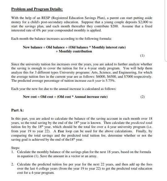 parts :part a and part b...please do both parts separately. I have