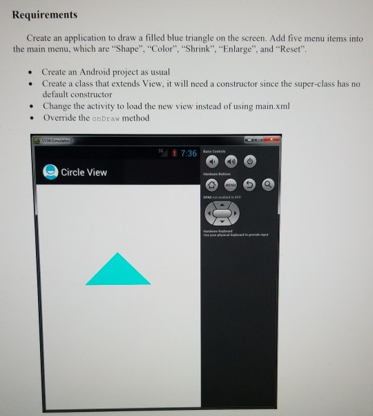 Please use java in Android Studio. Please show code and make app
