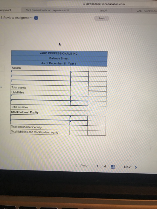 its first year of operation 1. Performed services for $25,000 cash 2.