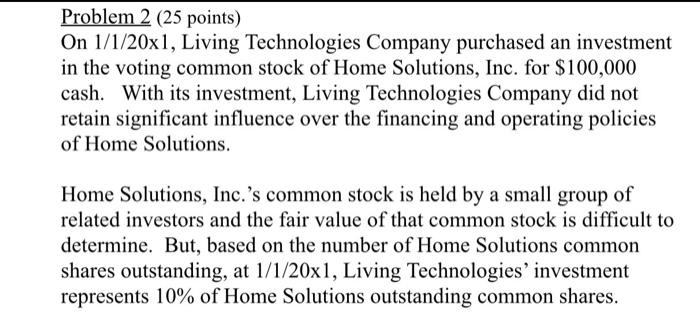  please answe im stuff on all parts Problem 2 (25 points)