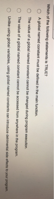 be passed to aparameter. O constant reference 0 nonconstant or constant value