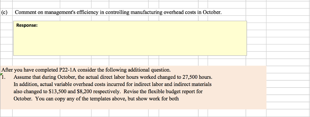 2017, in the Packaging Department. On this basis, the budgeted manufacturing overhead