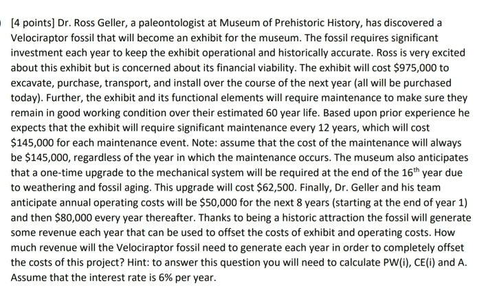 Please do not use excell, or any software. Only use equations/formulas. Thank