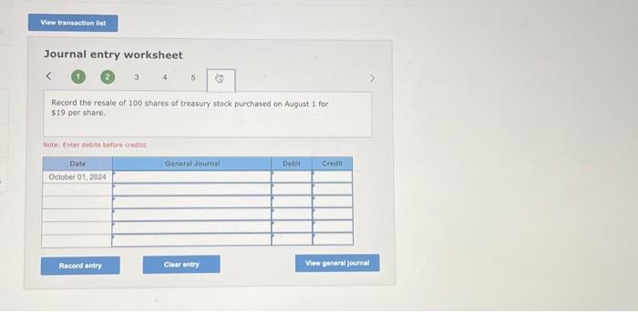 shares of common stock have been issued. The following transactions affect stockholders'