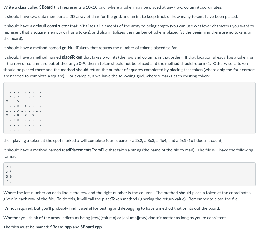 Need help with C++ Homework After adding data points using a .txt