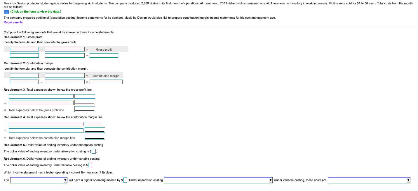  requirements data table requirements and data table uploaded before Music by
