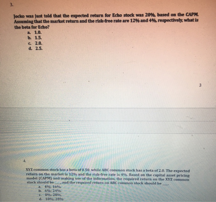  dont understand question 3 & 4 Jocko was just told that