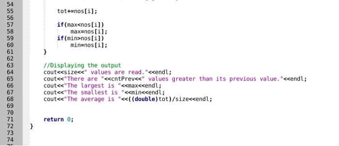 1 average.cpp* 10 #include #include #include 12 13 14 15 16 17