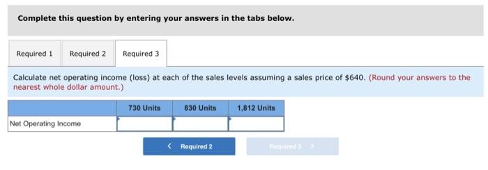 (LO 5-1, 5-5) Presidio, Inc., produces one model of mountain bike. Partial