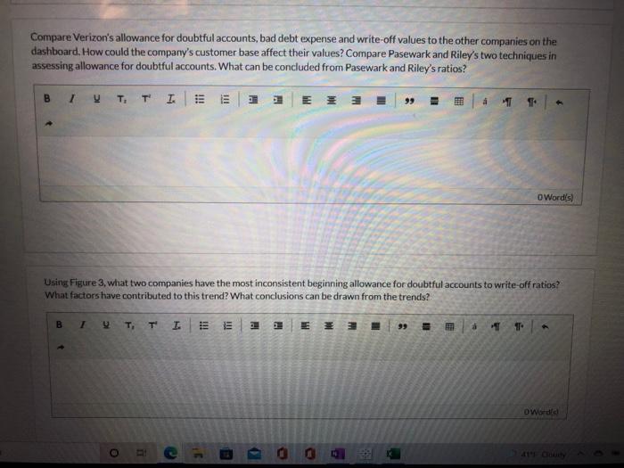 Bad Debt Exp Beg Balance Write-offs Chrg to Other Ending Balance Figure