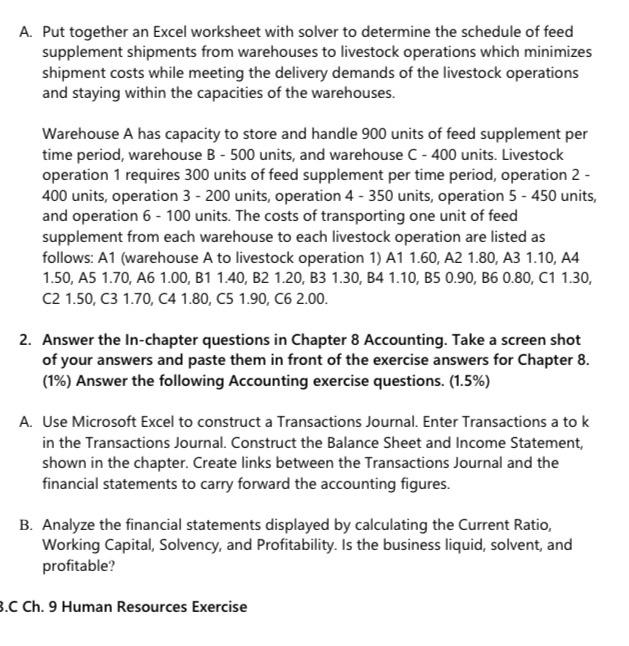 tok in the Transactions Journal. Construct the Balance Sheet and Income Statement,
