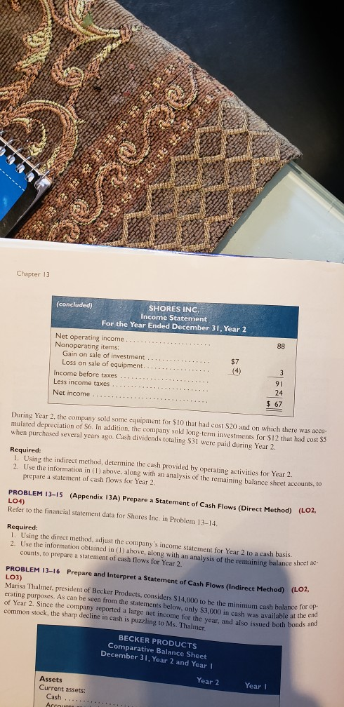 fina stutement Schmidt pPet 0,000 to be the minimum cash balance for