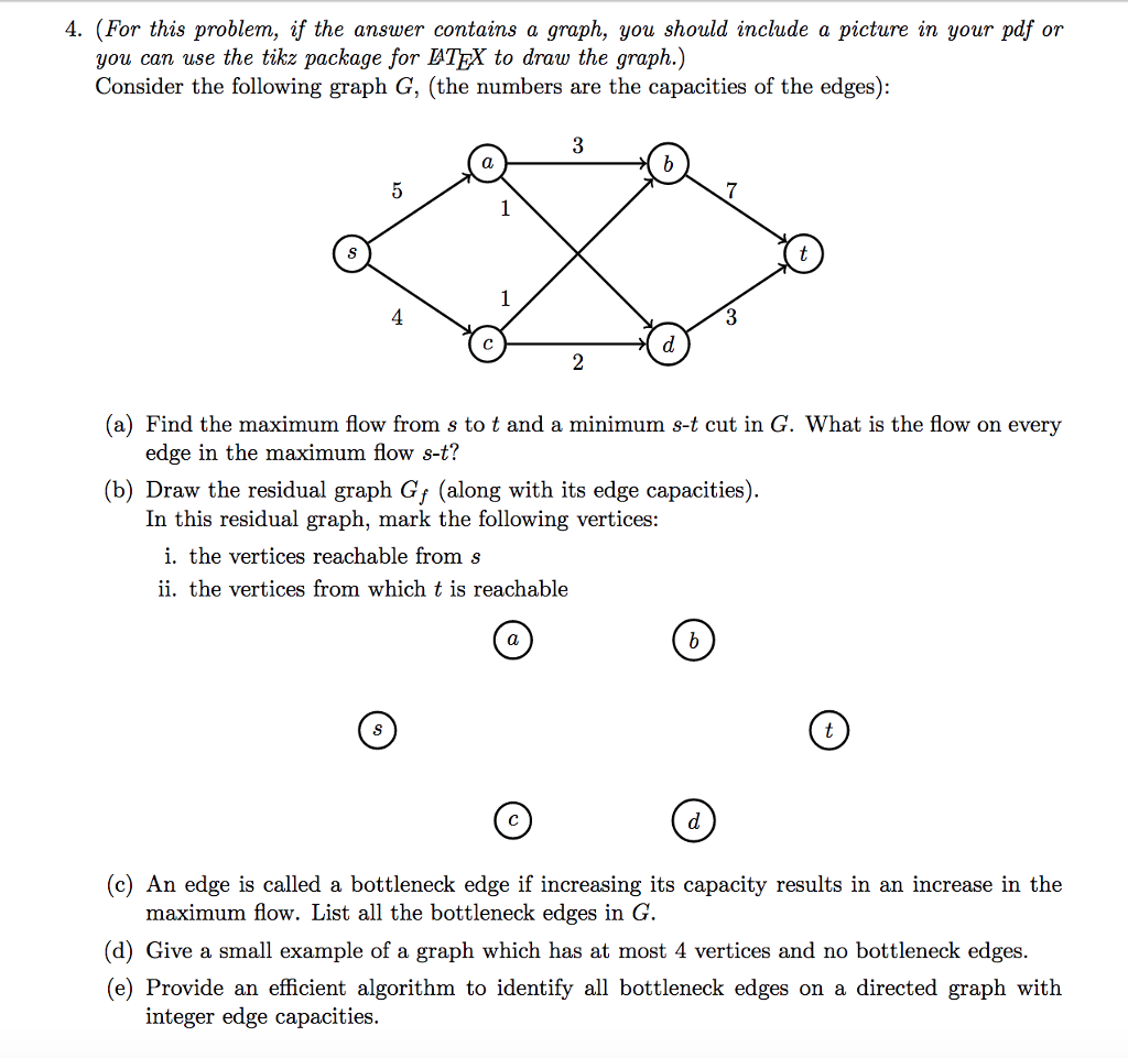  For problems that require you to provide an algorithm, you must