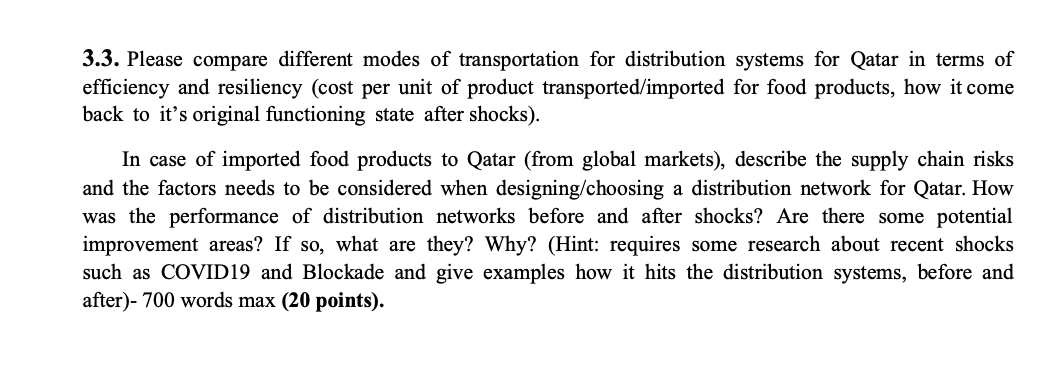 of each distribution network type presented below (4 points). Manufacturers Retailer Customers