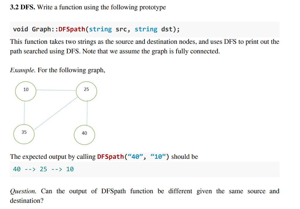 starter code provided on Moodle to finish the following programming exercises. Show