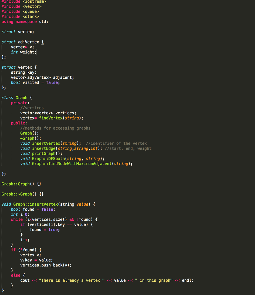 TA your work and get credit for this lab. 3.1 BFS. Write