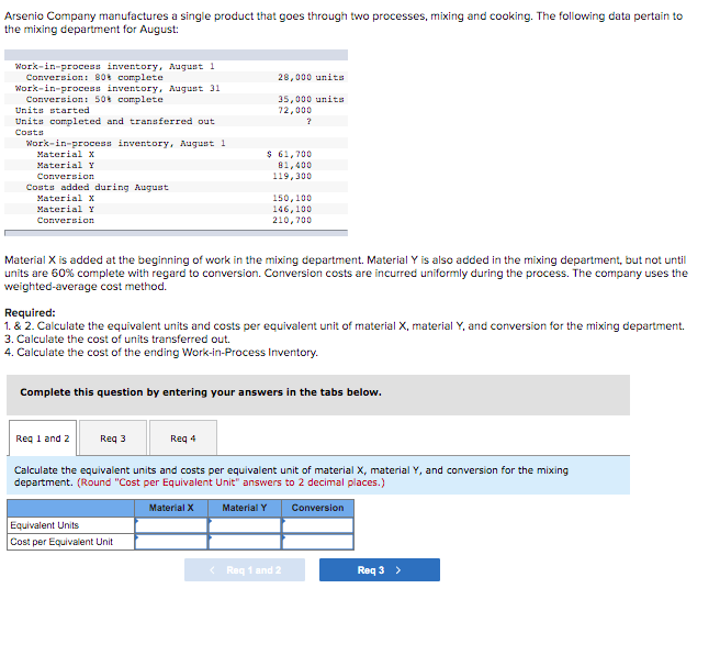 Please do a header with the answer. For example cost of ending