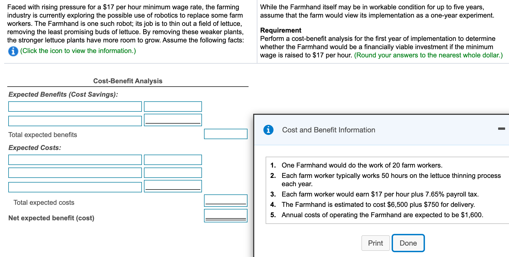  While the Farmhand itself may be in workable condition for up
