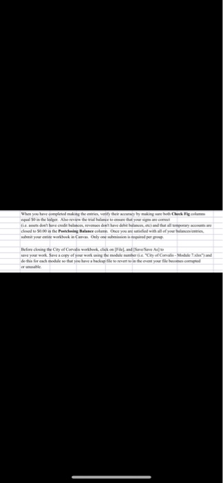 amount billed to City of Corvalis departments you should debit Due from