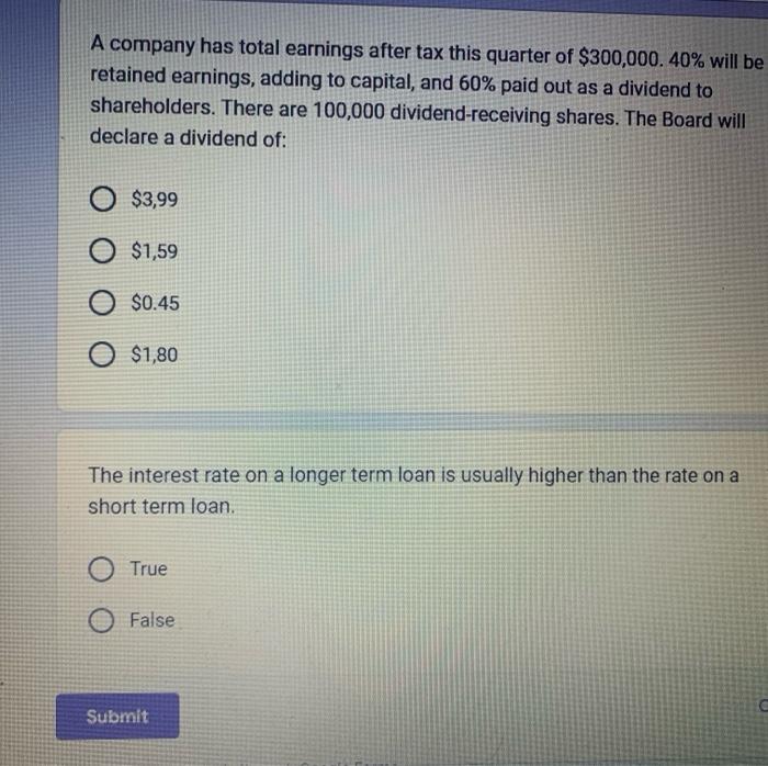change in sales. True False Investors buy preferred shares as oppoised to