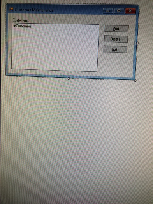 that uses three classes. To make this application easier to develop, we'll