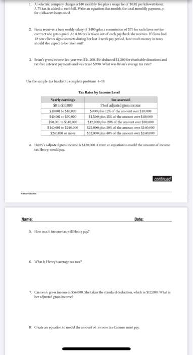  Hi , i need help with these question and sub parts