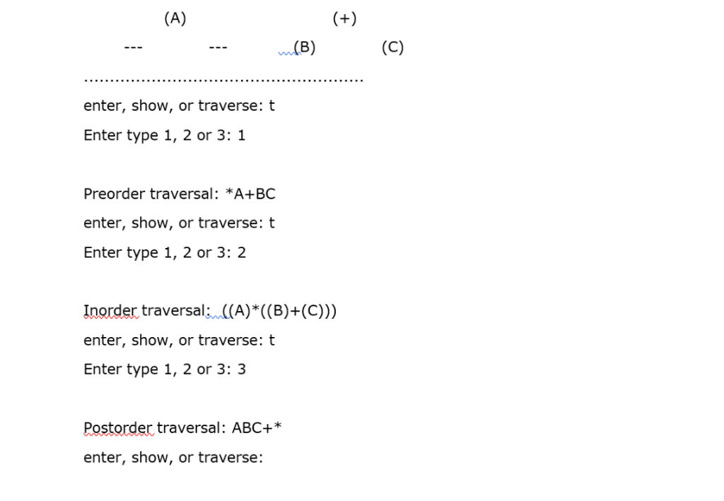 given. Please make sure it works. /////////////////////////////////// Write a program that transforms