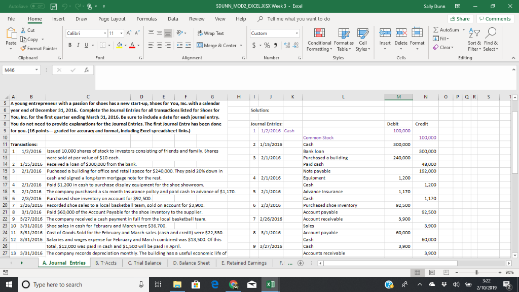 in the photos MFE 6100 Module 2 Assign 182 Excel Workbook (1)