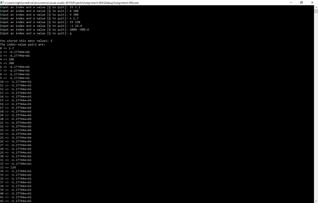 Hi, I have an error with my program. It has an infinite