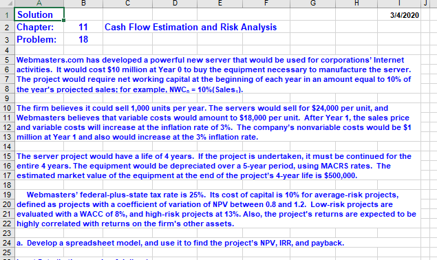 test , and please show and describe how the calculations had been