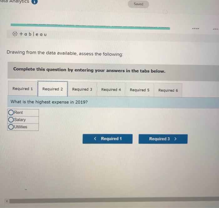 below. Required 1 Required 2 Required 3 Required 4 Required 5 Required
