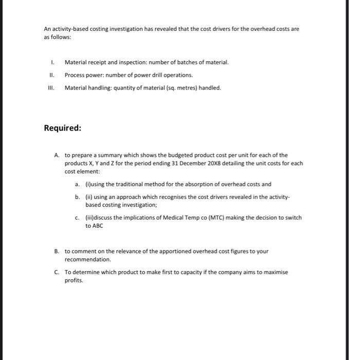 Temp Co (MTC) Medical Temp Co (MTC) has a production process for