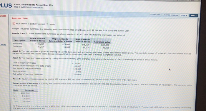  PLUS klo Intermediate Accounting, 170 URCES BACK Study CALCULATOR PRINTER VERSION
