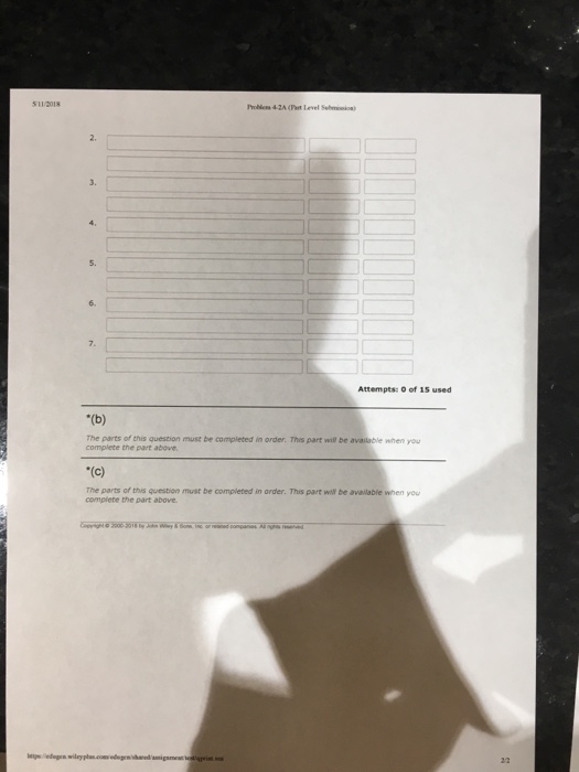 firm, Kumar Consulting, on June 1, 2017, The trial balance at June