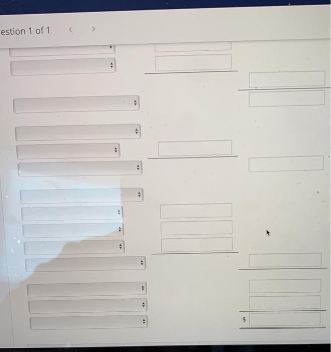 Accounts receivable Inventory Equipment Accumulated depreciation-equipment Total 2020 $34,050 32,050 26,800 59,550