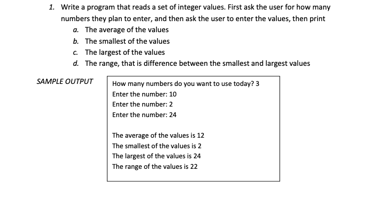  Please write down the PyCharm code Write a program that reads
